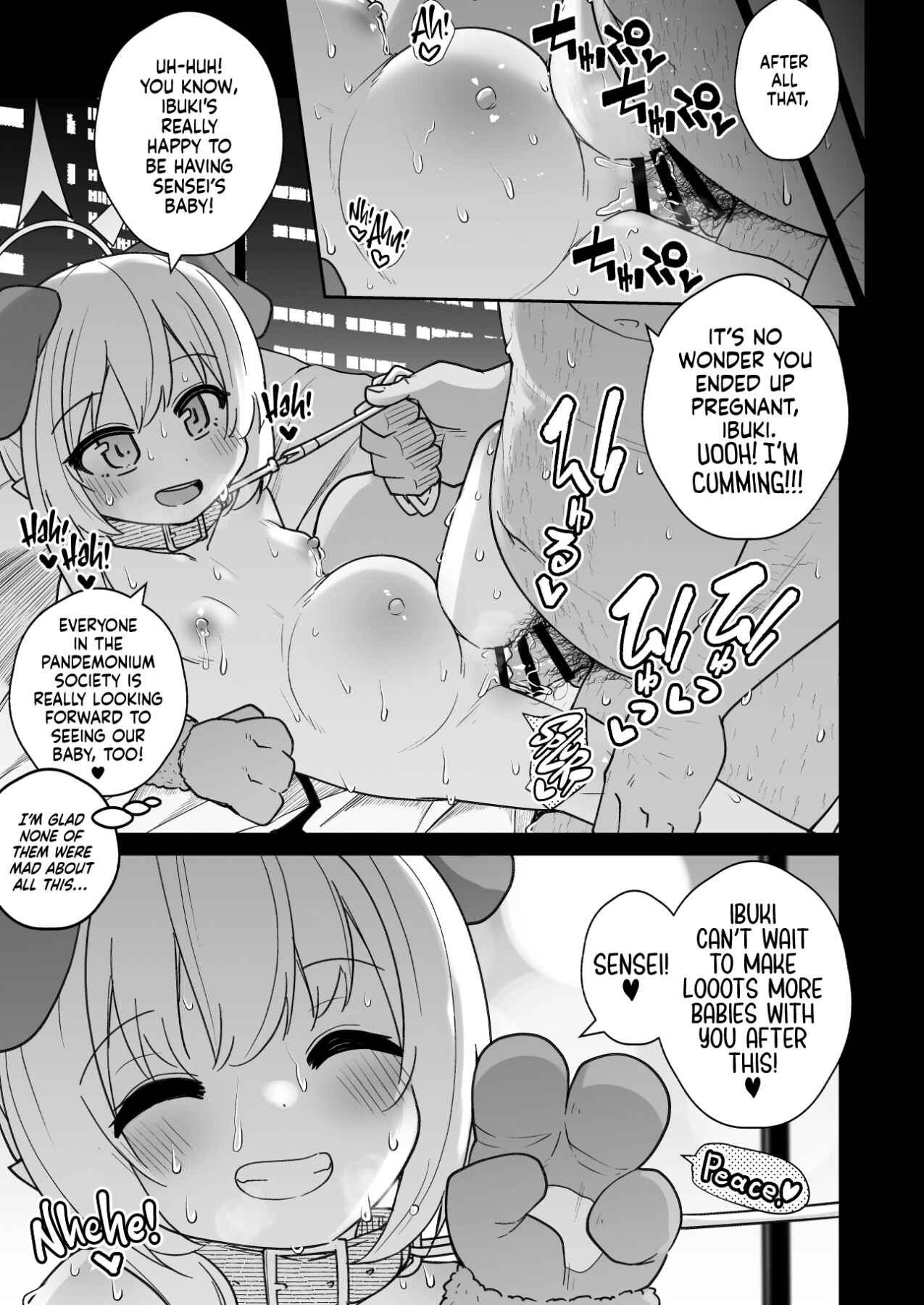 Hentai Manga Comic-Sensei! Do You Wanna Play Pretend Doggies With Ibuki?-Read-29